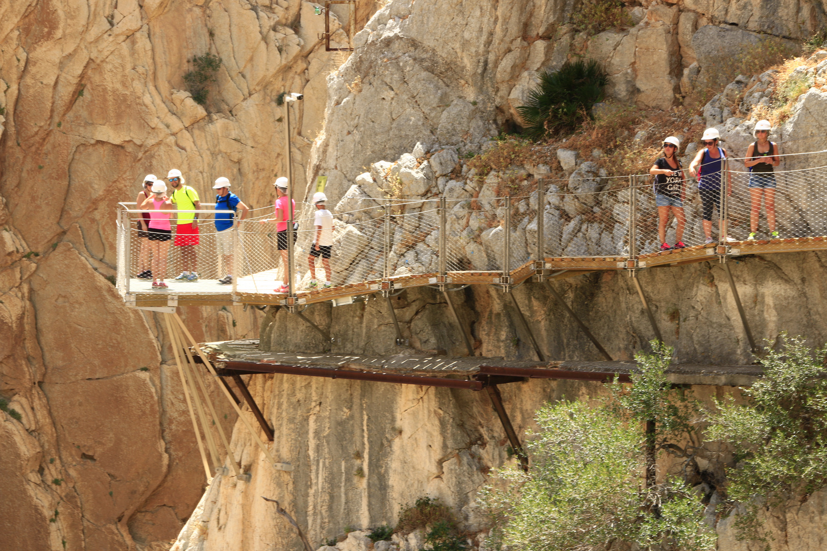 Caminito del Rey alt und neu