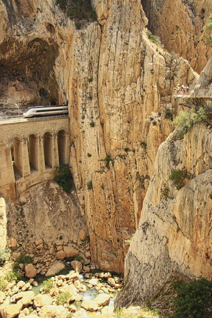 Caminito del Rey + Zugstrecke