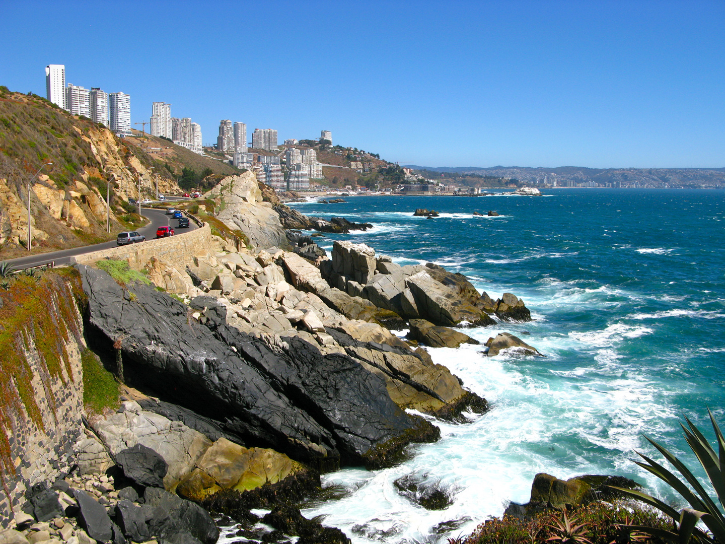 CAMINO A VIÑA DEL MAR; CHILE