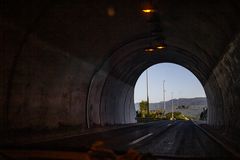 Camino a Zadar. El tunel