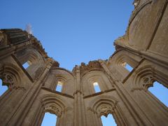 Camino - Klosterruine vor Castro Jeriz