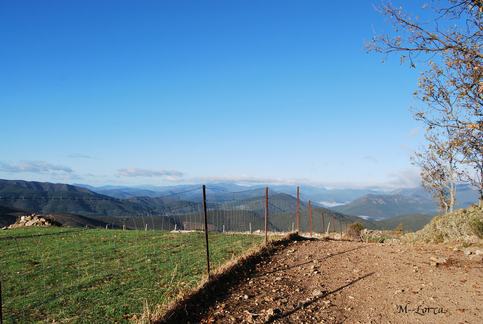 caminos y montañas de colmenar de montemayor