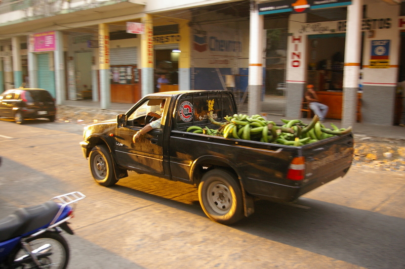 Camioneta de Bananas