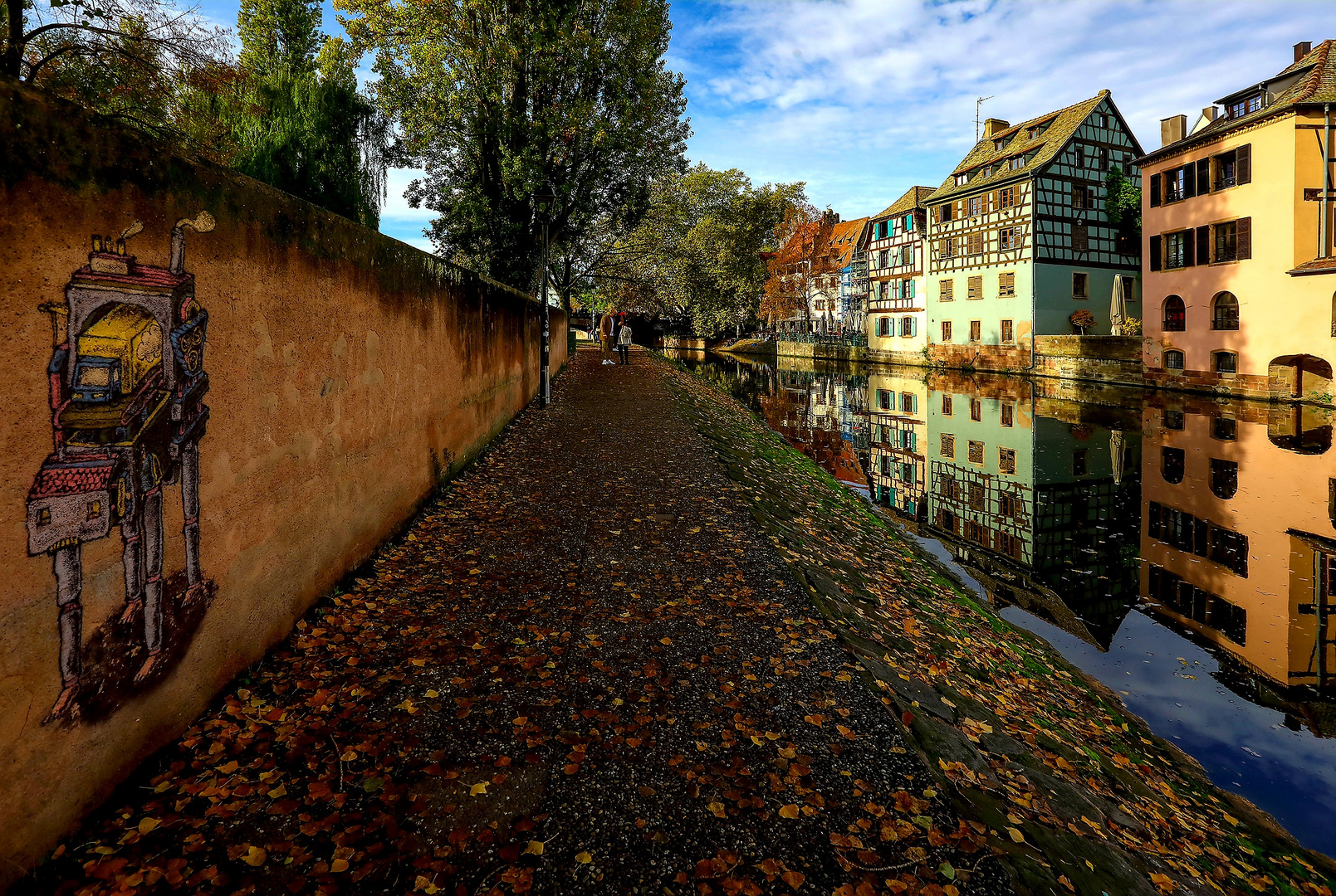 Camminando a Strasburgo 