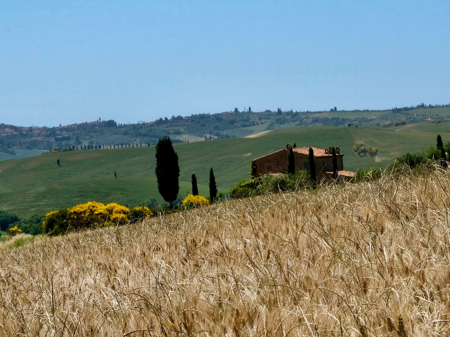 Camminando in Val d' Orcia