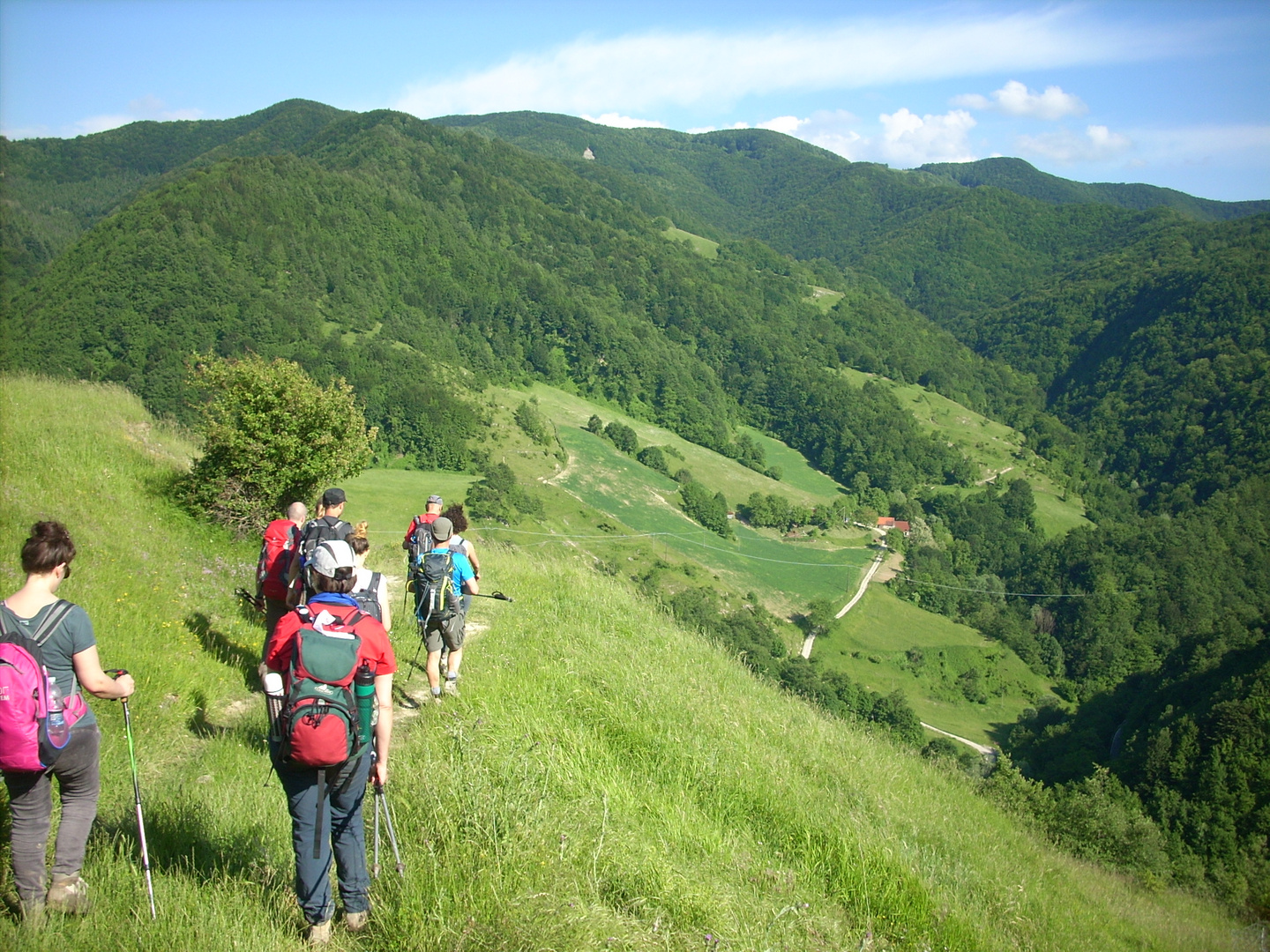 Camminata tra i monti