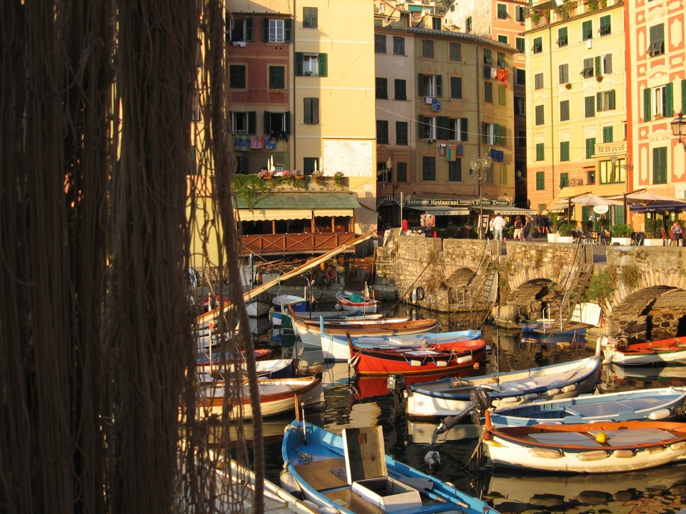 Camogli al tramonto