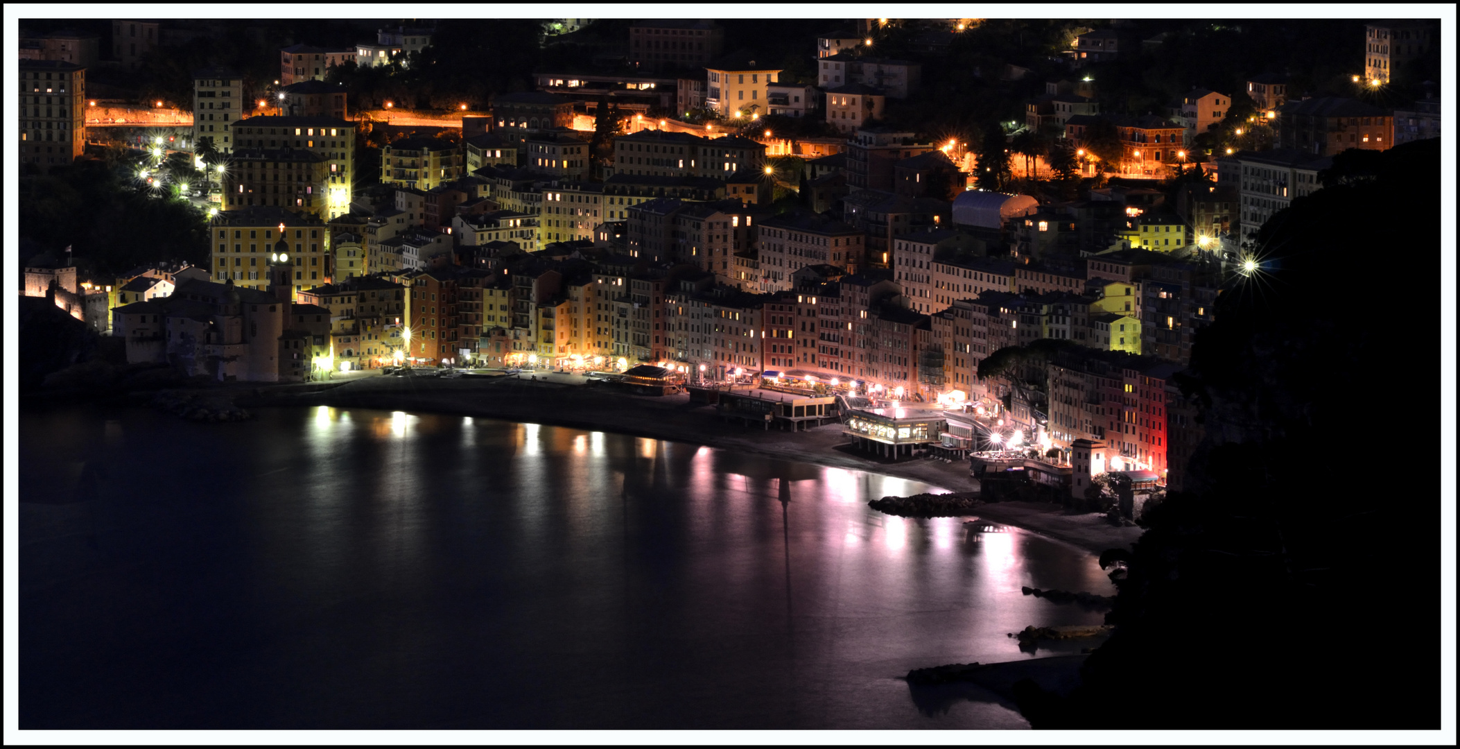 Camogli by night