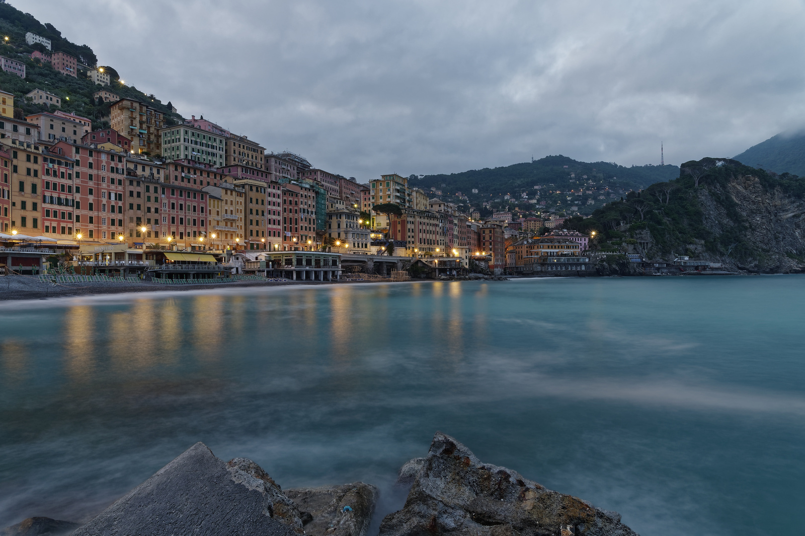 Camogli früh am Morgen