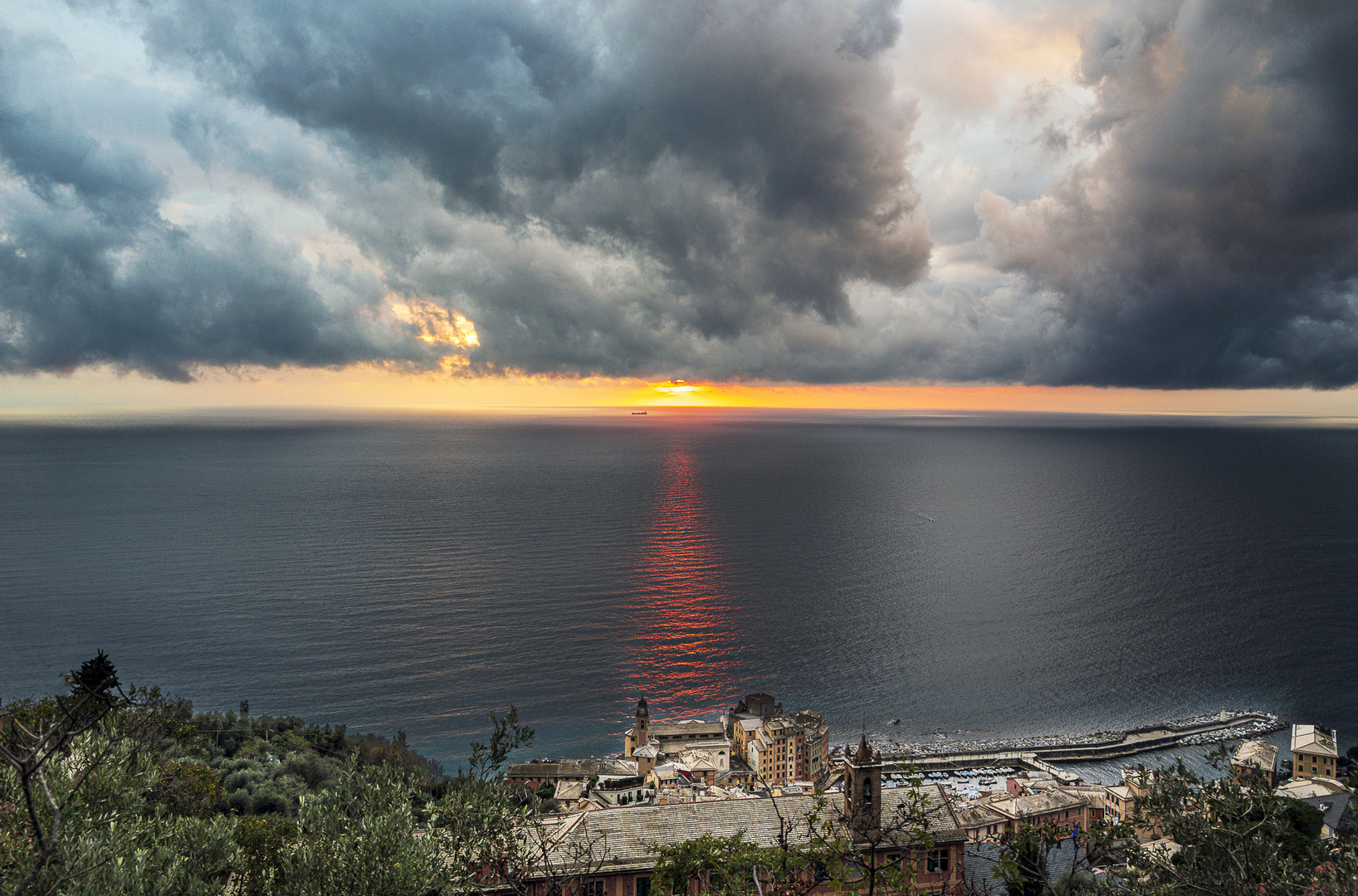 Camogli, raggio di sole 