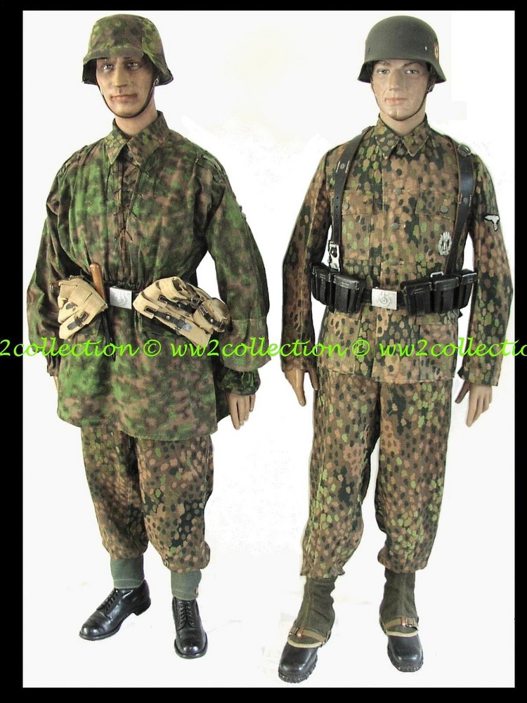 Camouflage Uniforms Waffen-SS - Historical WW2 Uniforms from my WW2 Collection