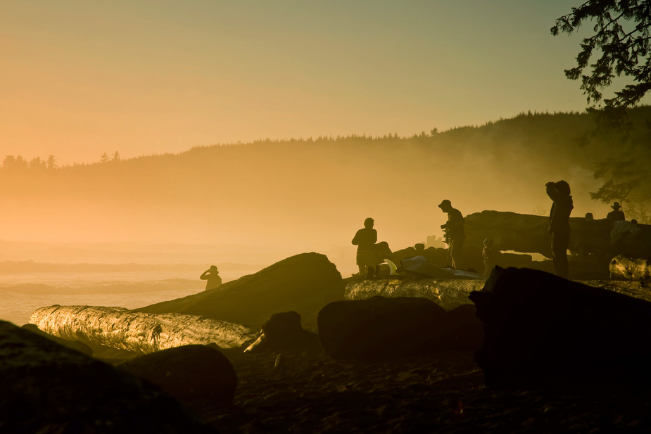 Camp im Juan de Fuca Provincial Park - Vancouver Island - Kanada