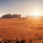 Camp im Wadi Rum