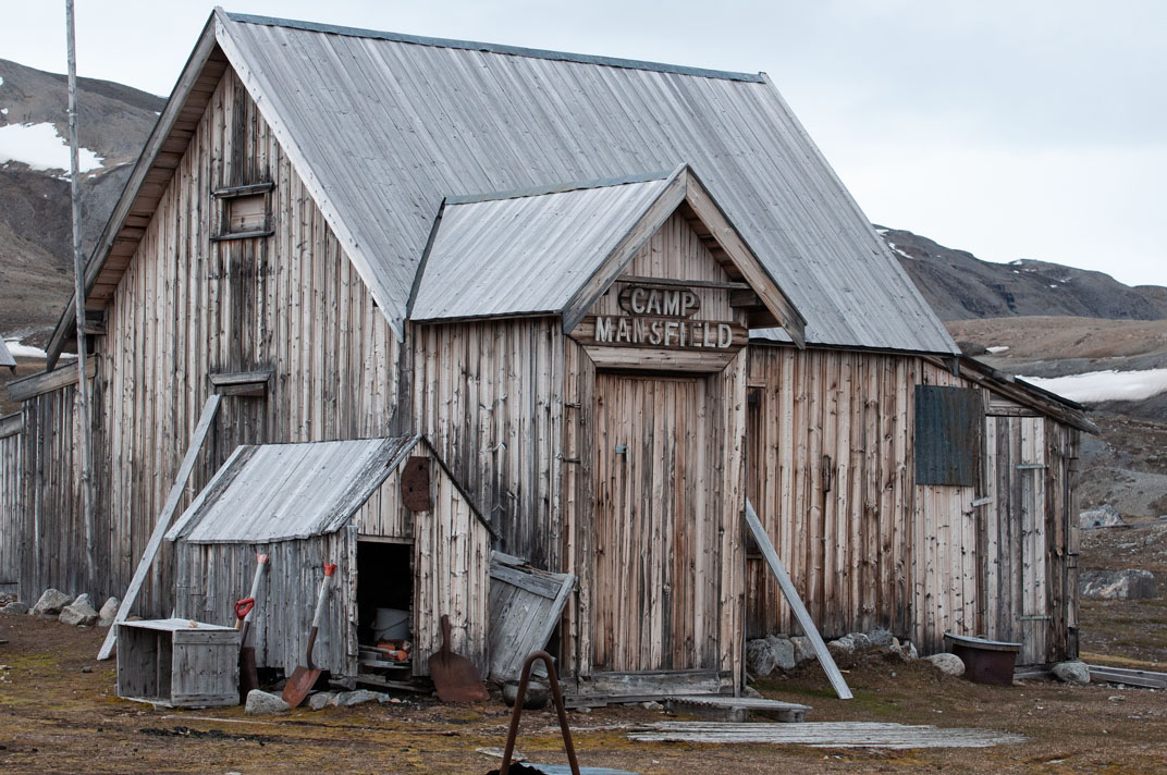 Camp Mansfield in Ny London (Spitzbergen)