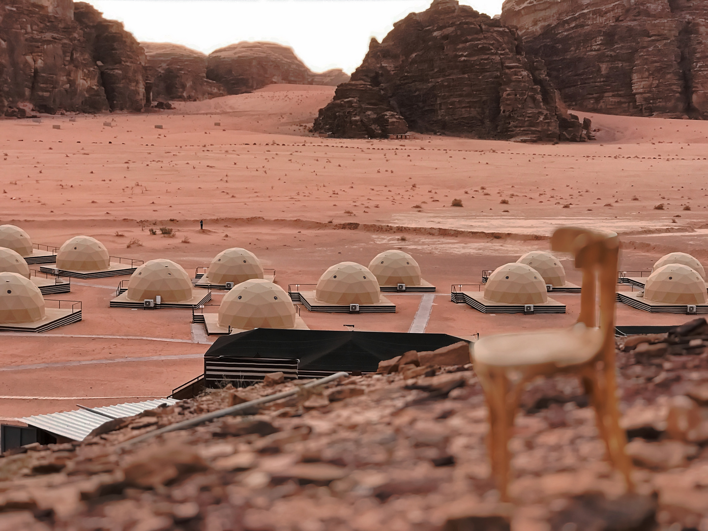 Camp Sun City, Wadi Rum. Welcome to Mars