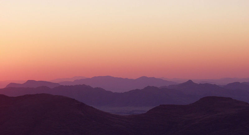 camp über der namib