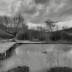 campagna con cielo imbronciato