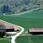 Campagne du Vexin normand au printemps