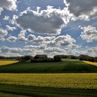 Campagne du Vexin normand au printemps