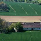 Campagne du Vexin normand au printemps