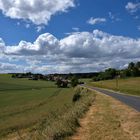 Campagne du Vexin normand au printemps