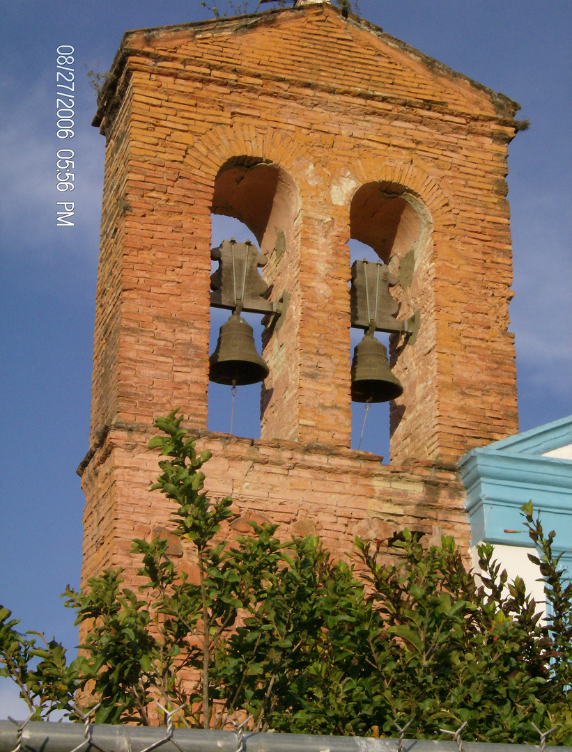 Campanario de Capilla de Paso Real, Cubiro, Estado Lara Venezuela