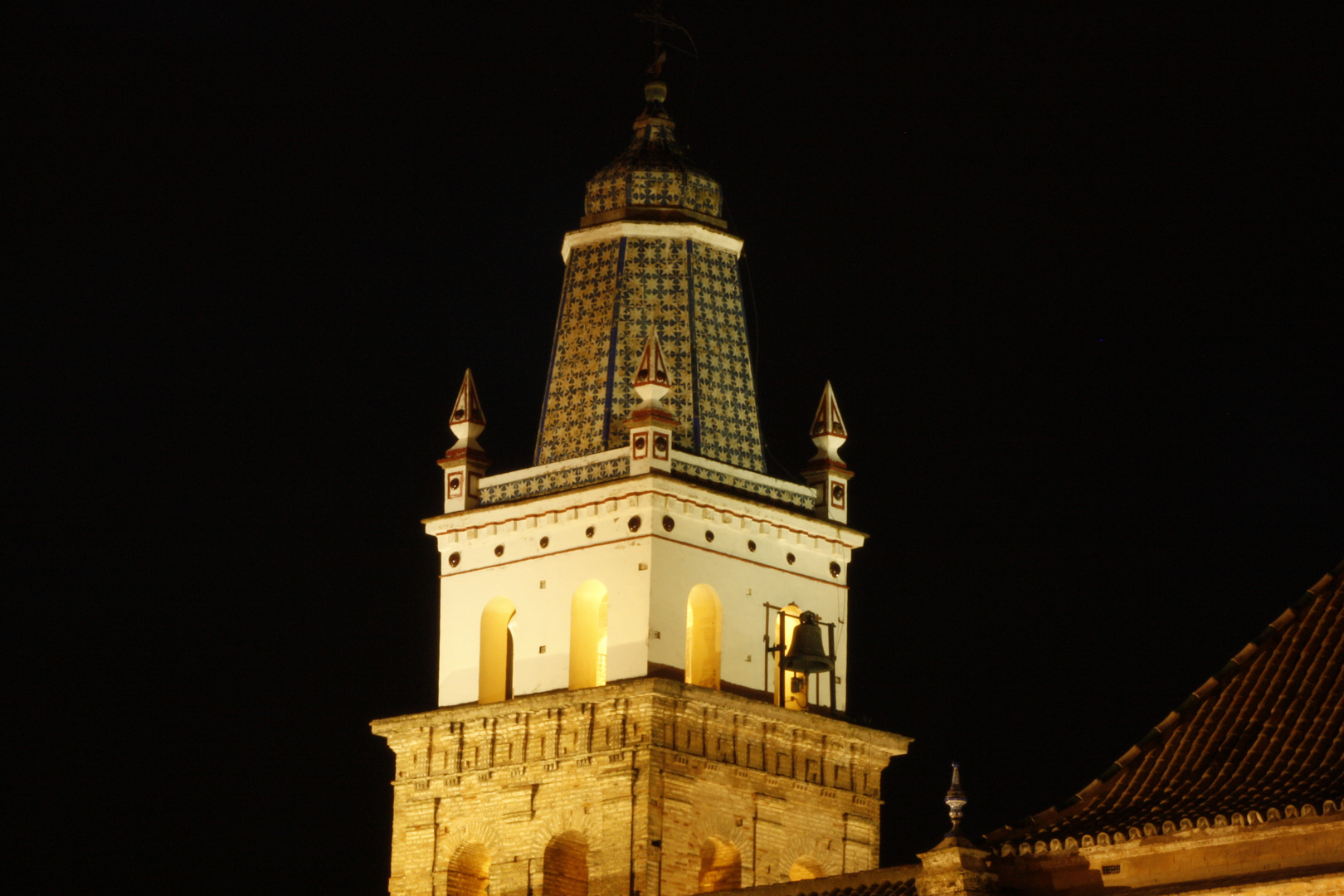 Campanario de la Iglesia de Salteras