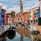 Campanile der Chiesa San Martino auf Burano