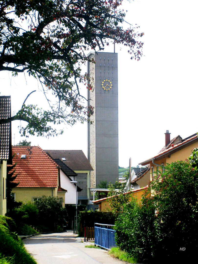 Campanile der neuen St. Martinskirche