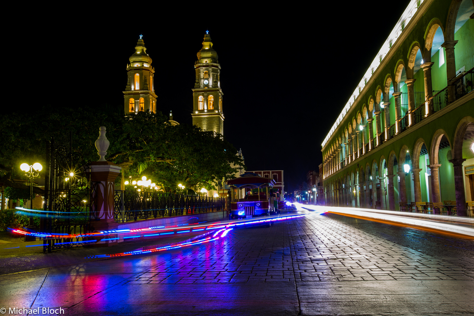 campeche bei Nacht,