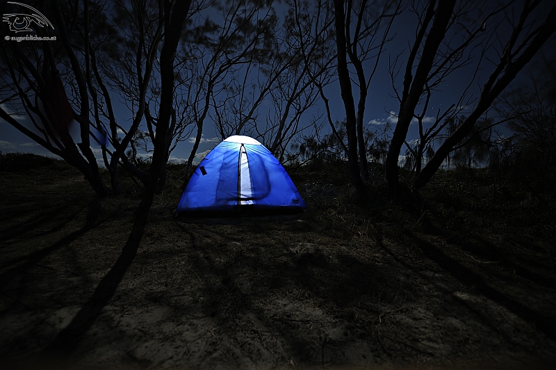 Campen auf Fraser Island