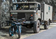 Camper in der Rostocker Heide