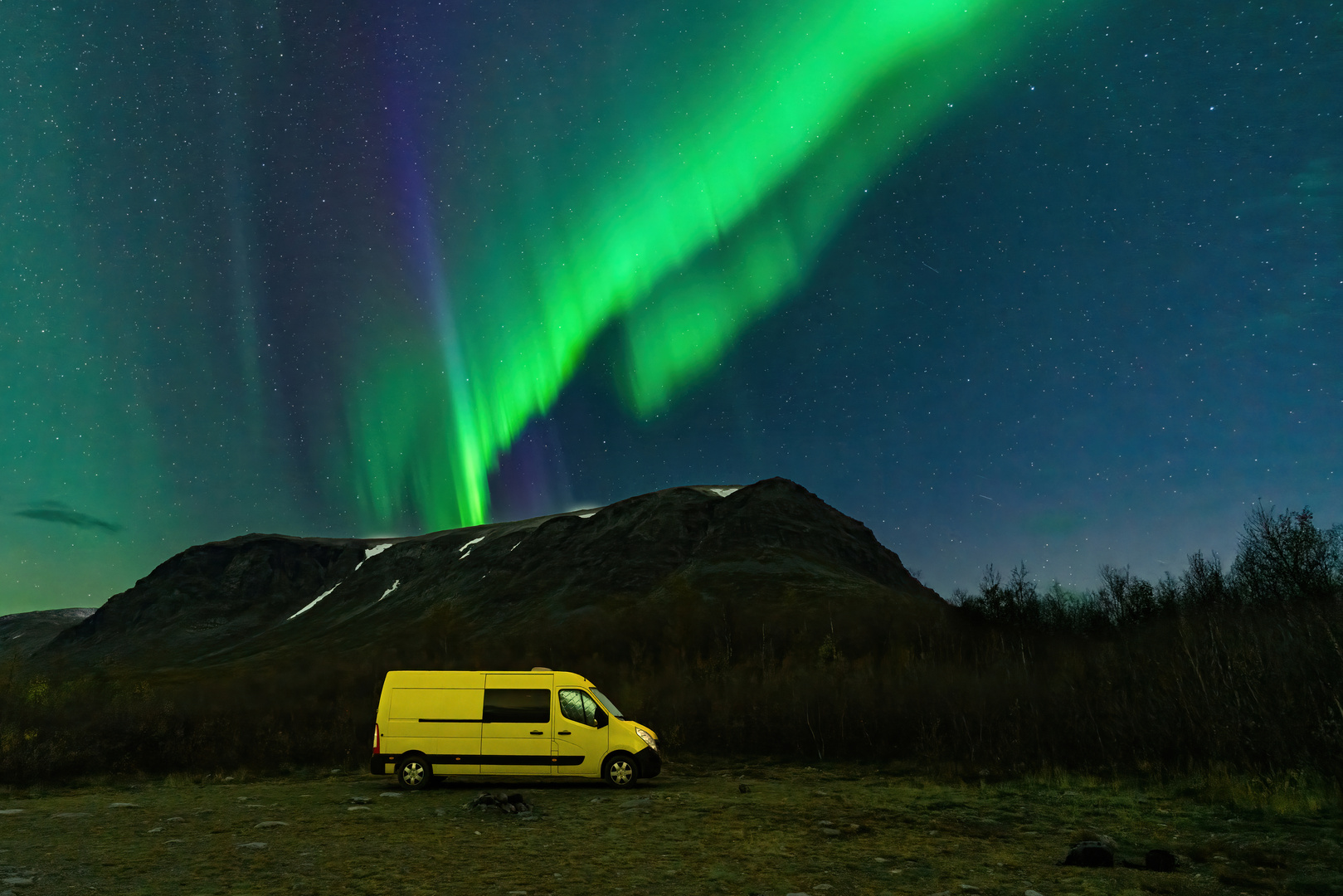 Camper Polarlicht