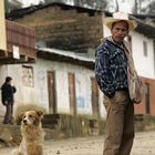 Campesino y su perro / Country man and his dog