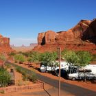 Campground im Monument Valley