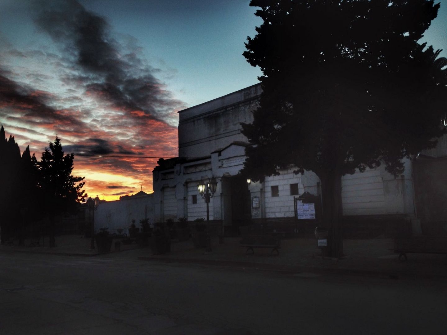 Campi Santi all'alba