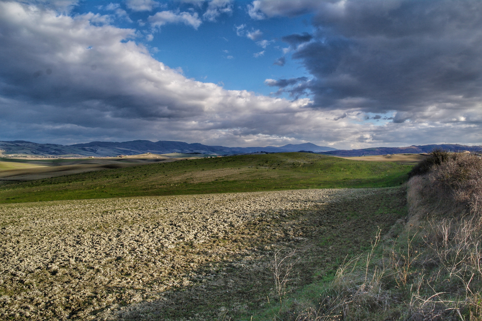 Campi Toscana gennaio 