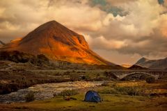 camping à Sligachan