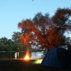 Camping an der Argenmündung