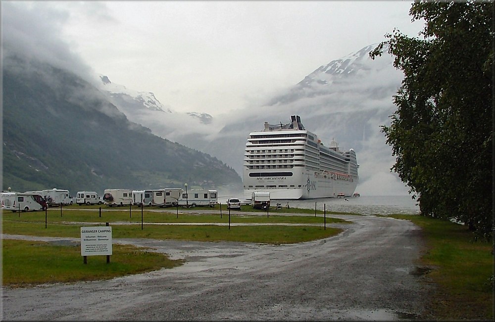 Camping at Geiranger!