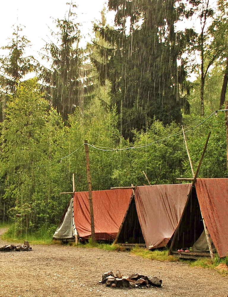 Camping für Fortgeschrittene...