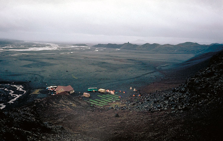 Camping ground; Sigurdarskáli