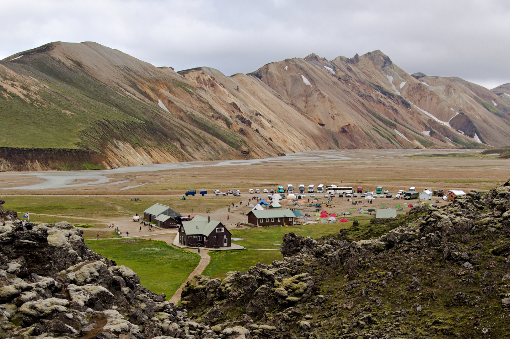 Camping in Landmannalaugar