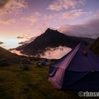 Camping in the Huascaran National Park