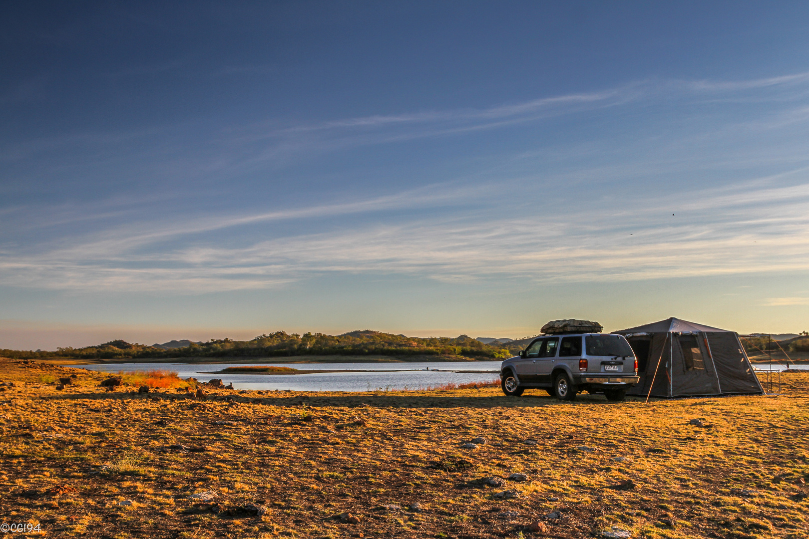 Camping in the Paradise