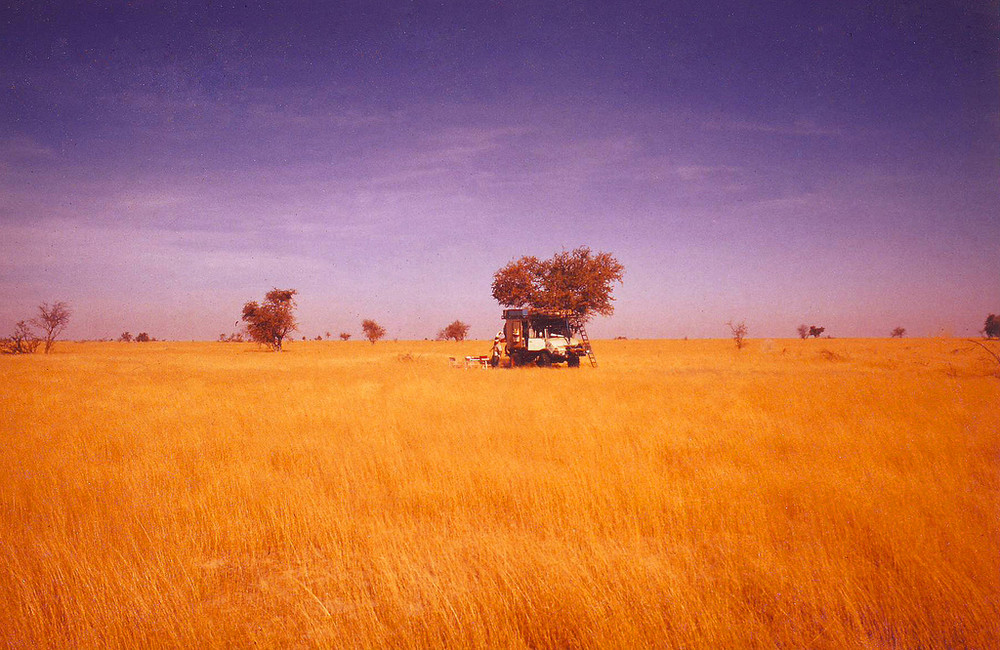 Camping in the Sudan