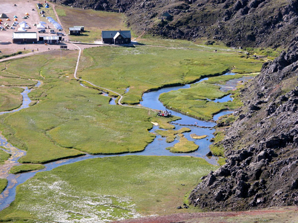 Camping Landmannalaugar Island