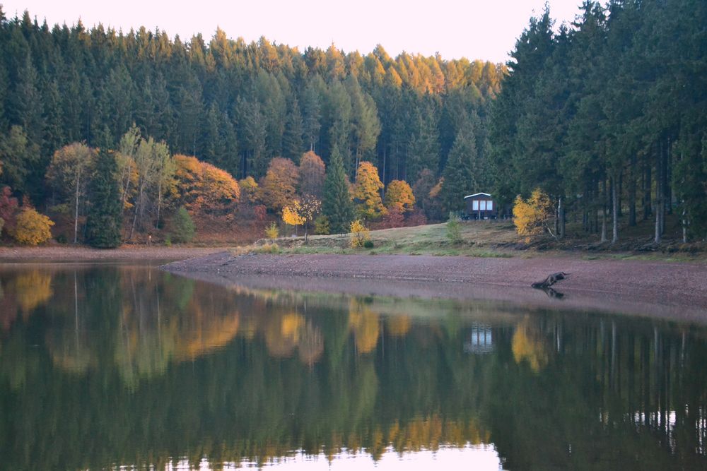 Campingplatz am Lütschestausee