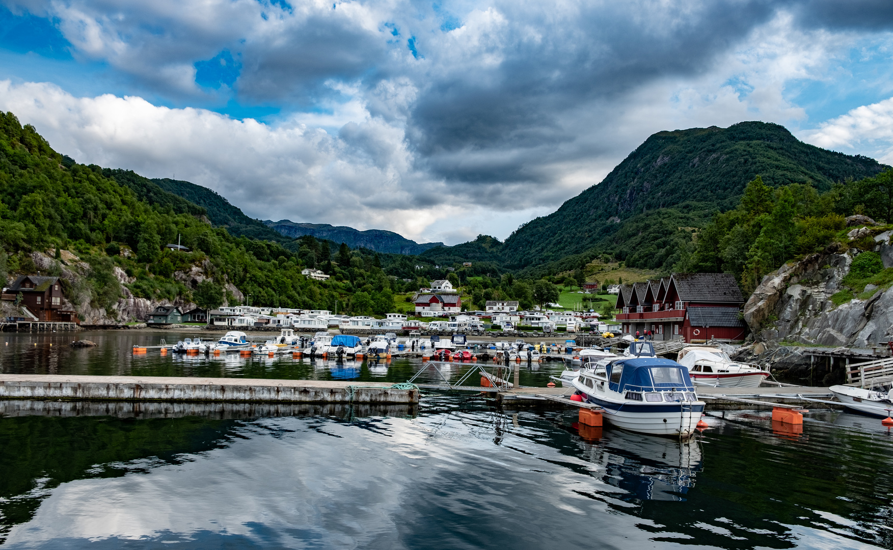 Campingplatz in Südnorwegen