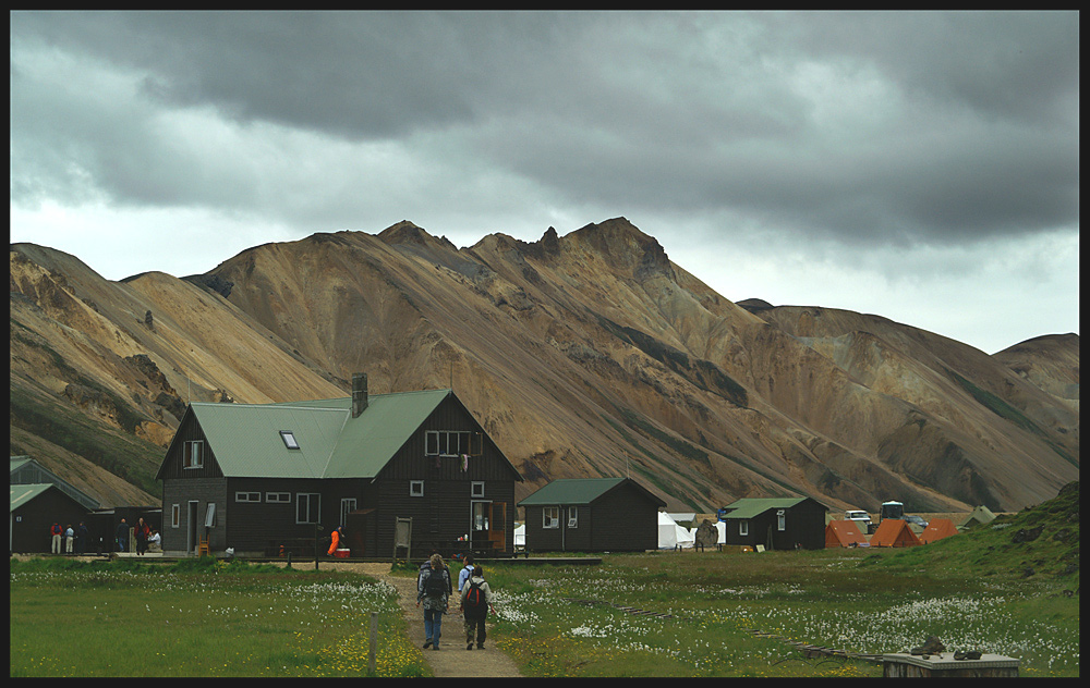 Campingplatz Landmannalaugar